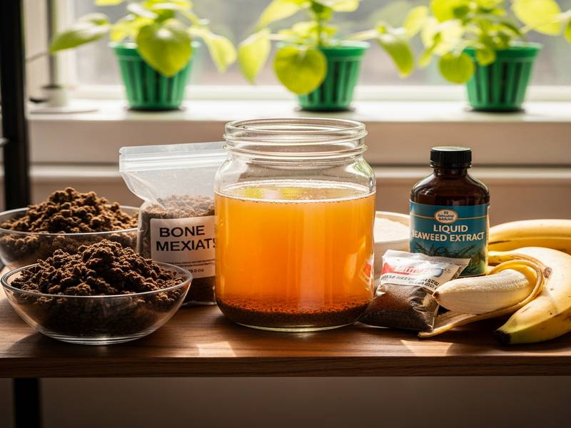 Engrais maison fait maison pour culture hydroponique